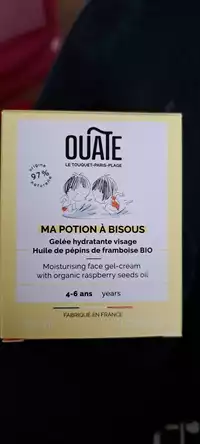 OUATE - Ma potion à bisous - Gelée hydratante visage