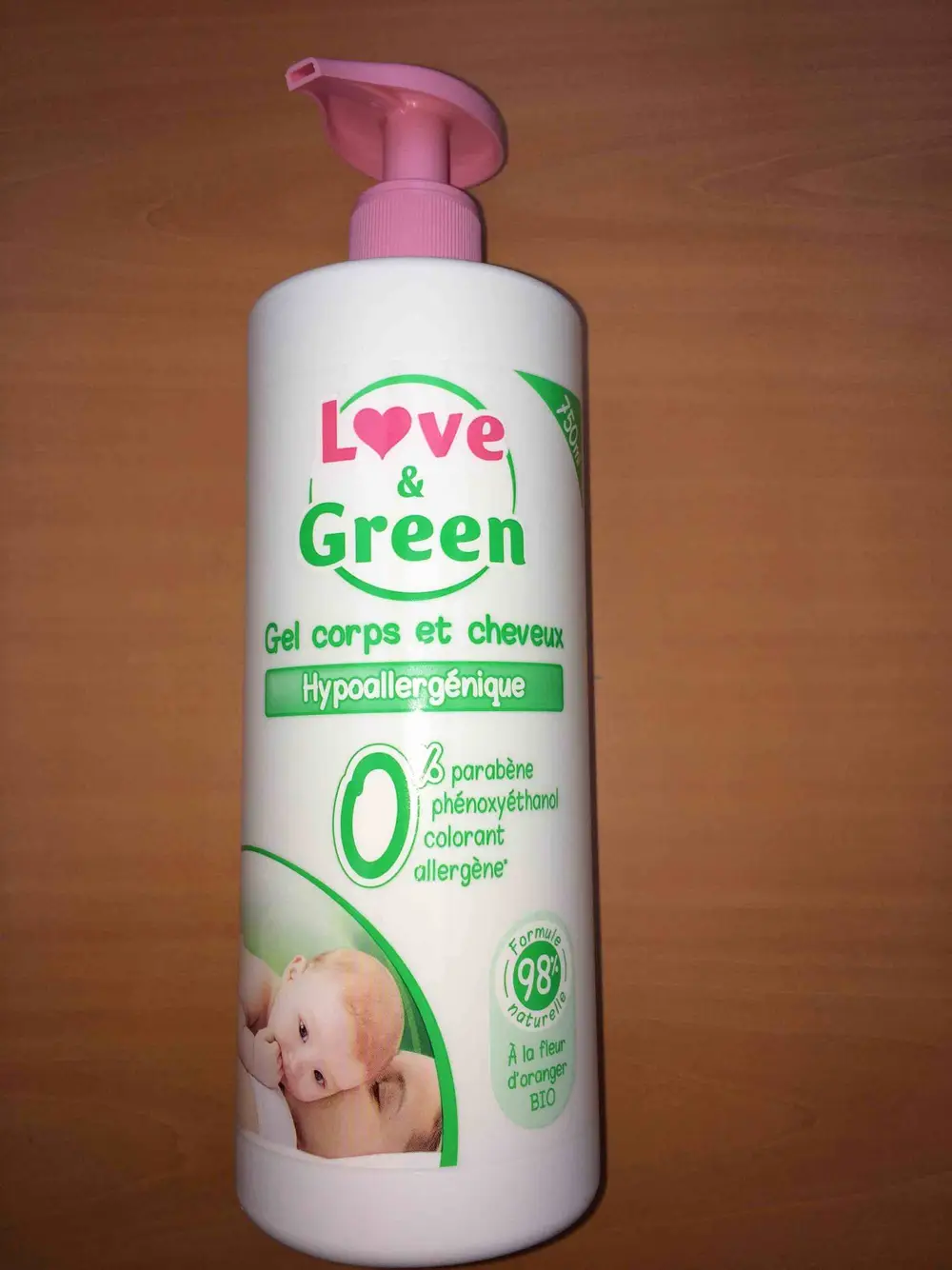 LOVE & GREEN - Gel corps et cheveux