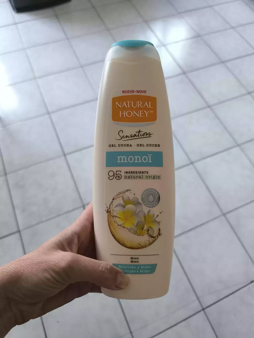 BRANDCARE - Natural Honey - Gel douche sensations monoi