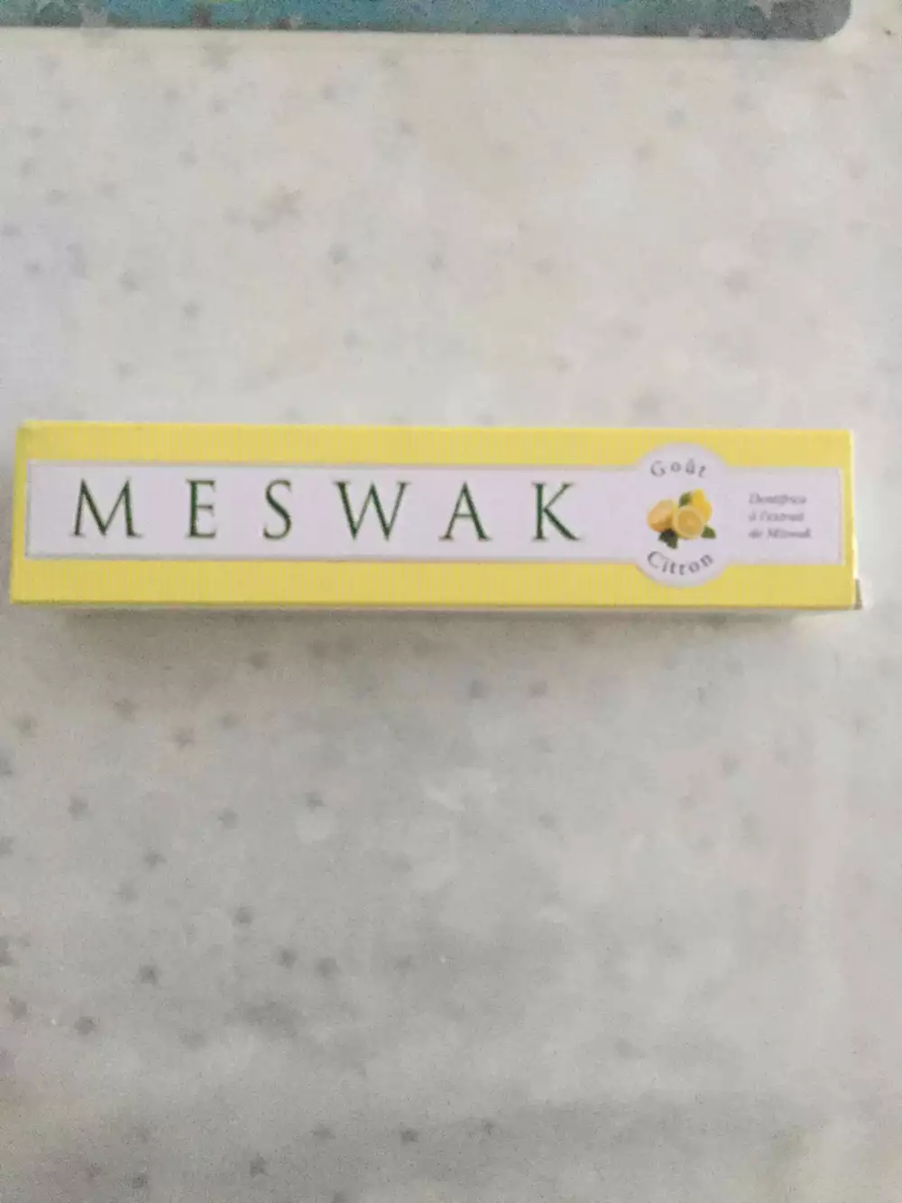 KERALA NATURE - Dentifrice aiurvedique meswak citron