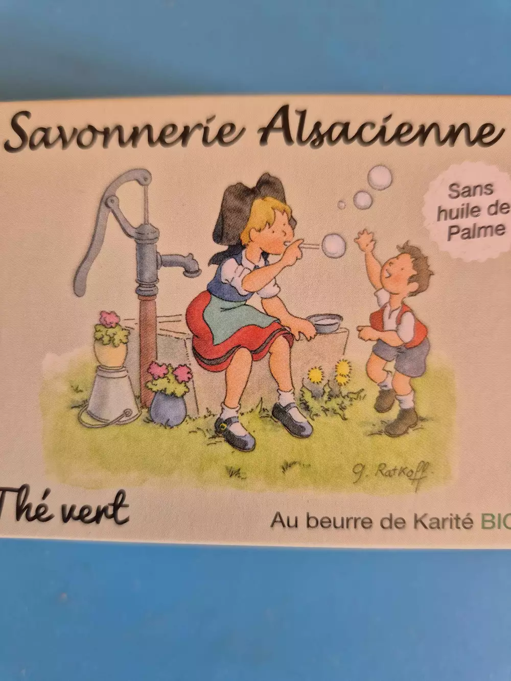 SAVONNERIE ALSACIENNE - Savon thé vert au beurre de karité bio
