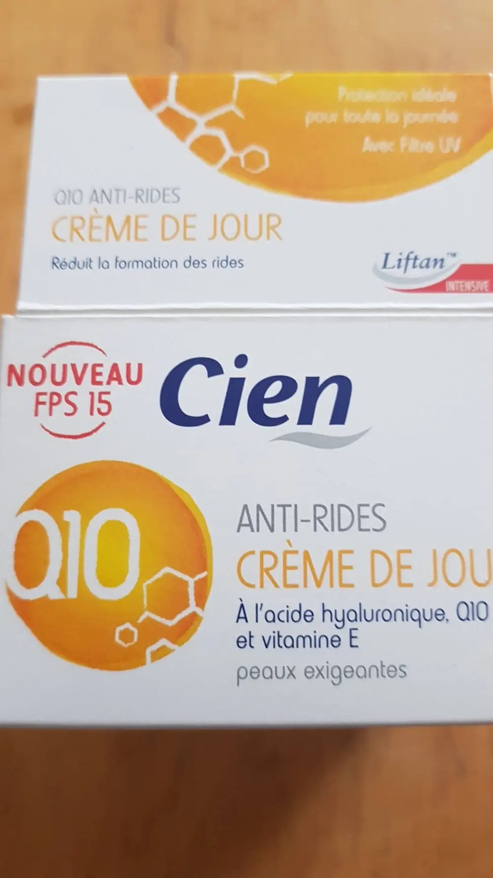 CIEN - Crème de jour Q10 - Anti-rides FPS 15