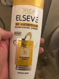 L'ORÉAL - Elseve - Re-nutrition shampooing crème