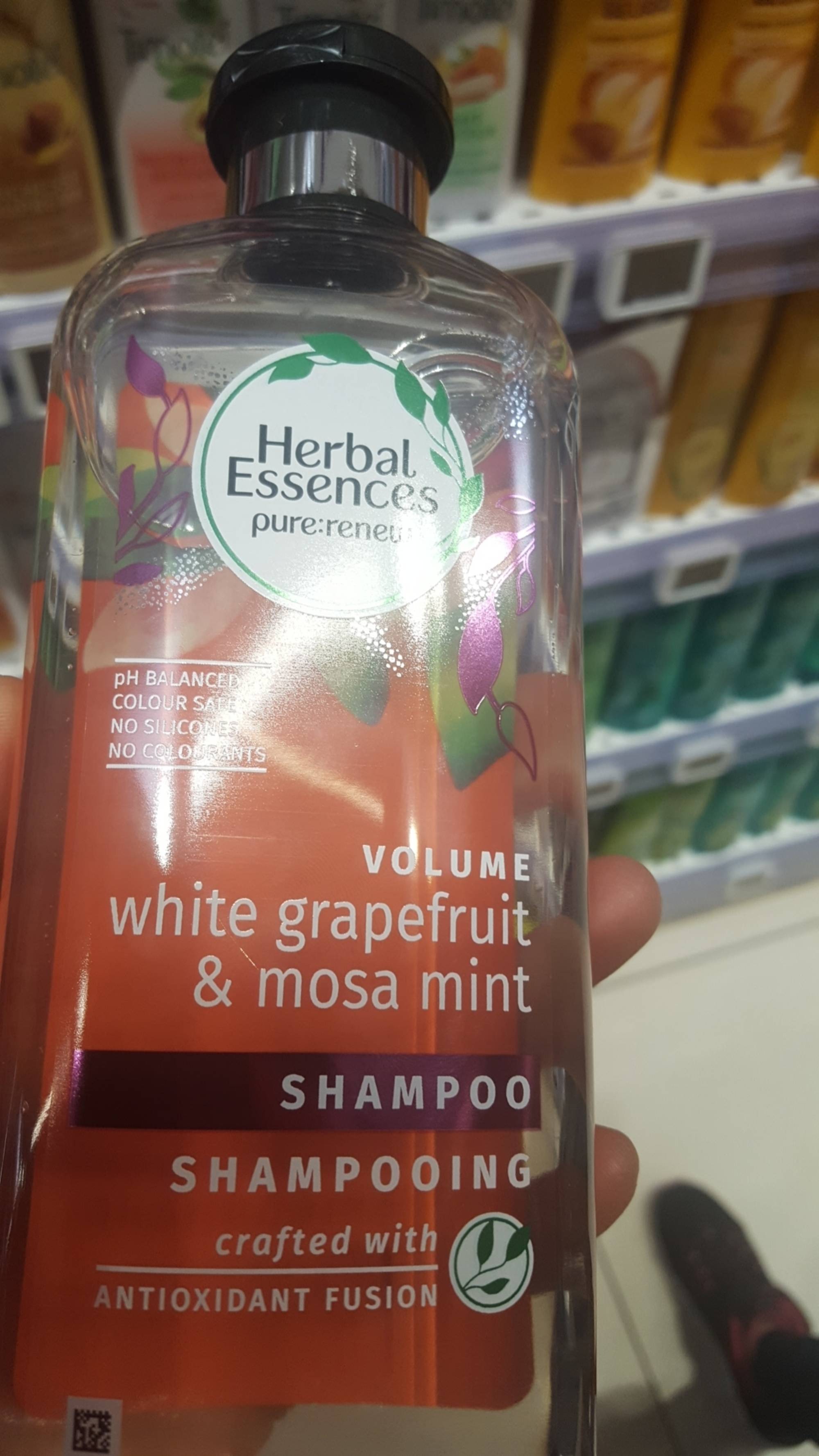 HERBAL ESSENCES - Volume white grapefruit & mosa mint - Shampooing