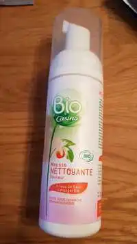 CASINO - Mousse nettoyante douceur bio 