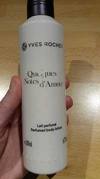 YVES ROCHER - Quelques notes d'amour - Lait parfumé