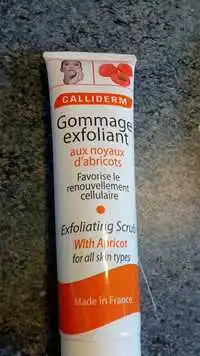 CALLIDERM - Gommage exfoliant aux noyaux d'abricots