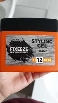 FIXEEZE - Styling gel titane 12