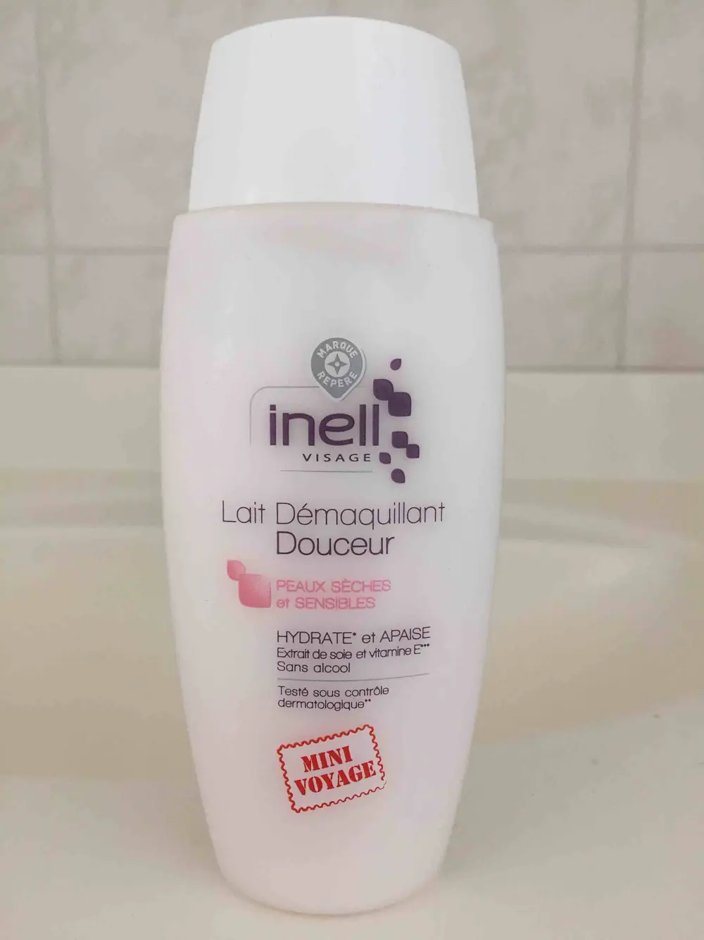 REPÈRE - Inell visage - Lait démaquillant douceur Peaux sèches et sensibles