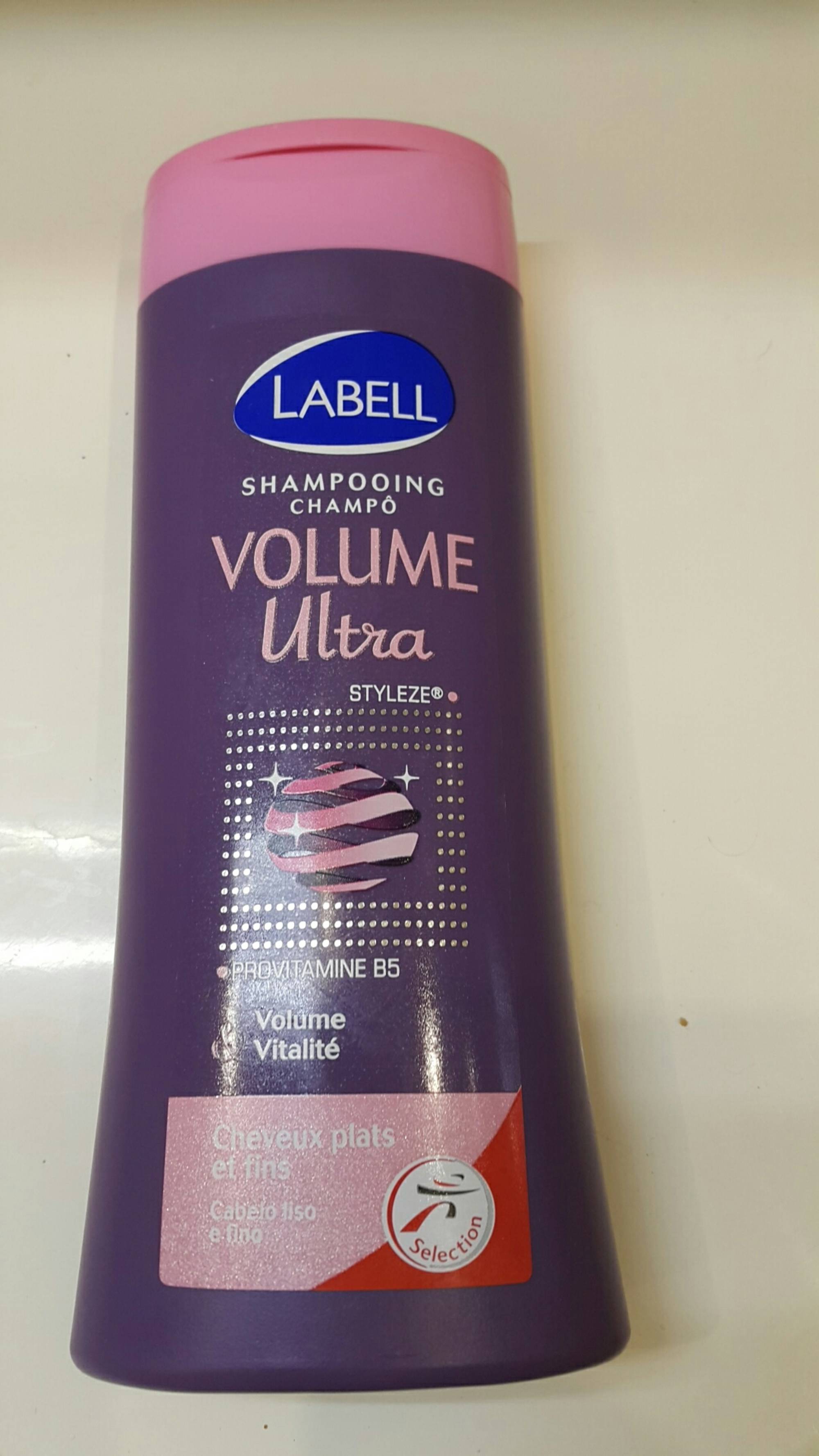 LABELL - Shampooing volume ultra - Cheveux plast et fins