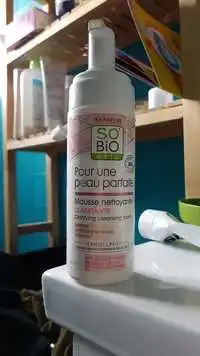 SO'BIO ÉTIC - Pour une peau parfaite - Mousse nettoyante clarifiante