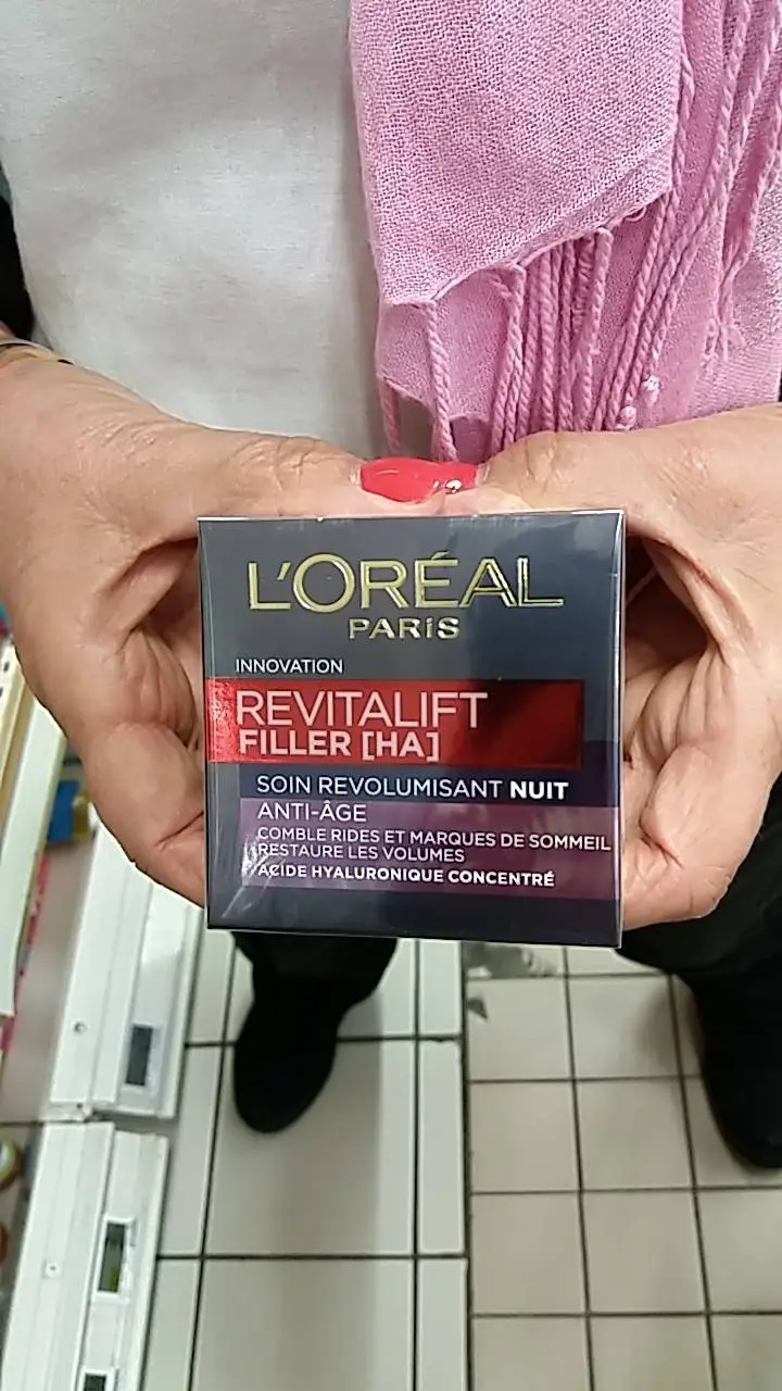 L'ORÉAL - Revitalift Filler HA nuit Soin anti-âge