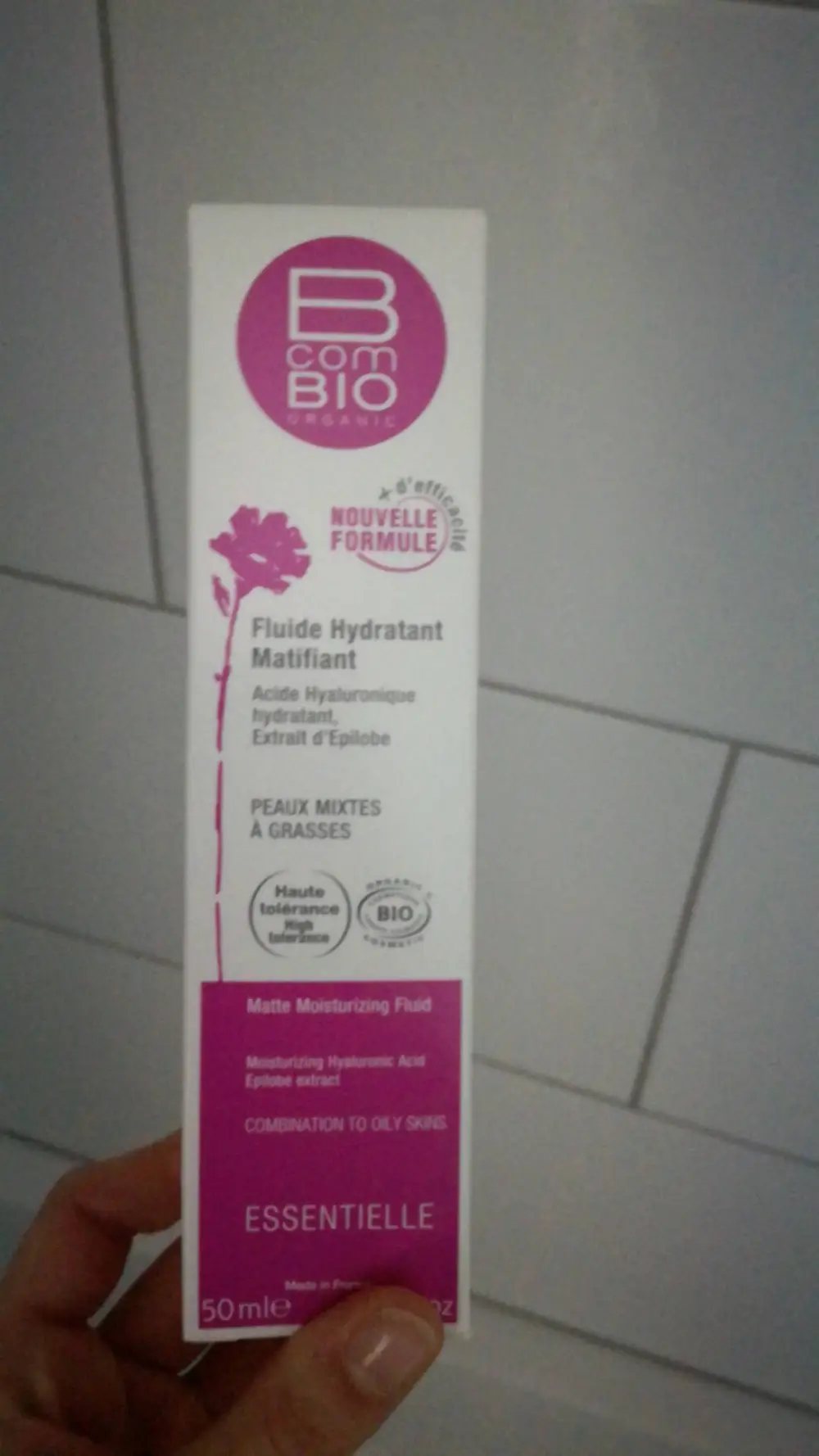 B COM BIO - Fluide hydratant matifiant