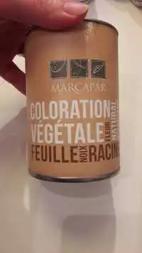 MARCAPAR - Coloration Végétale