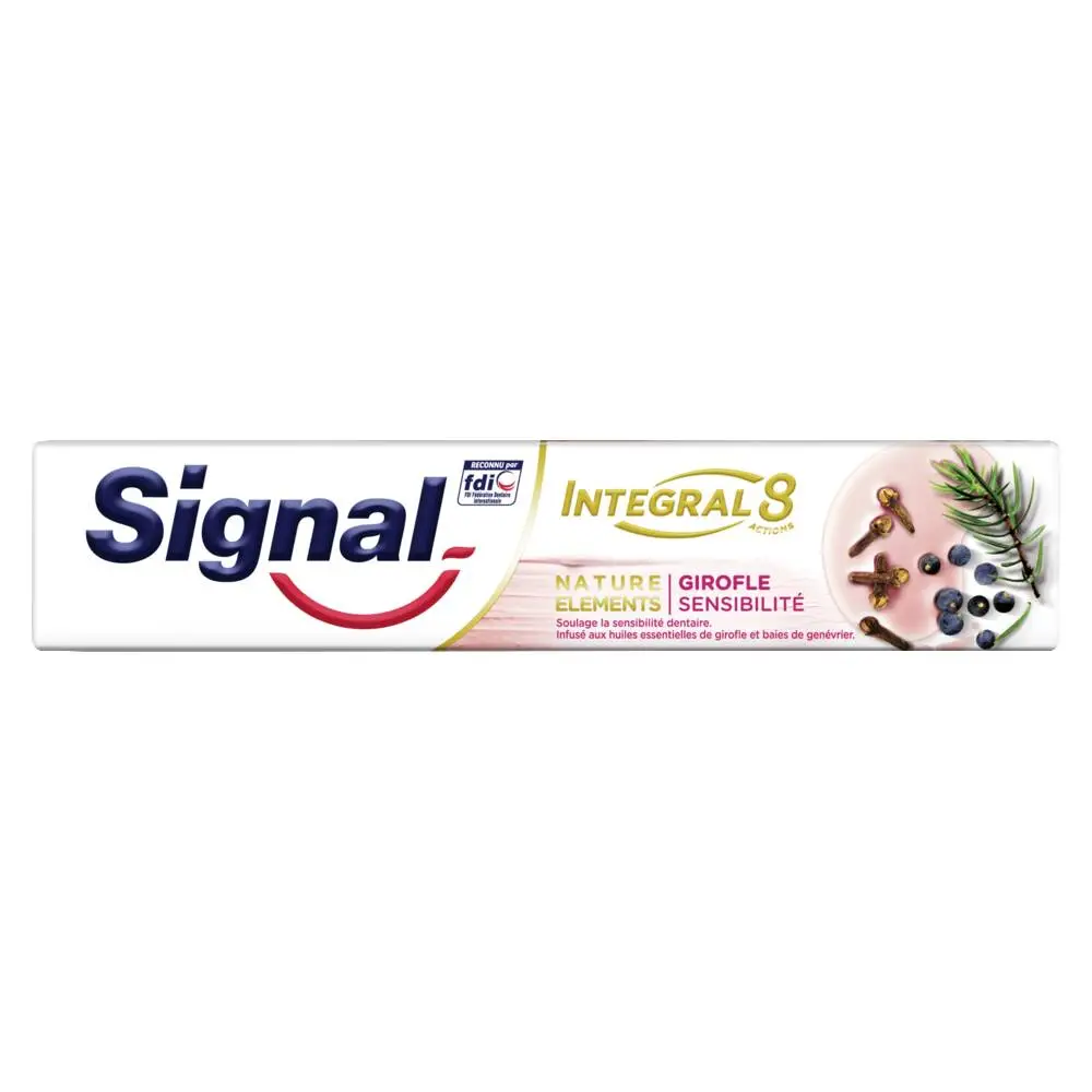 SIGNAL - SIGNAL Integral 8 Dentifrice Nature Elements Girofle Sensibilité 75ml