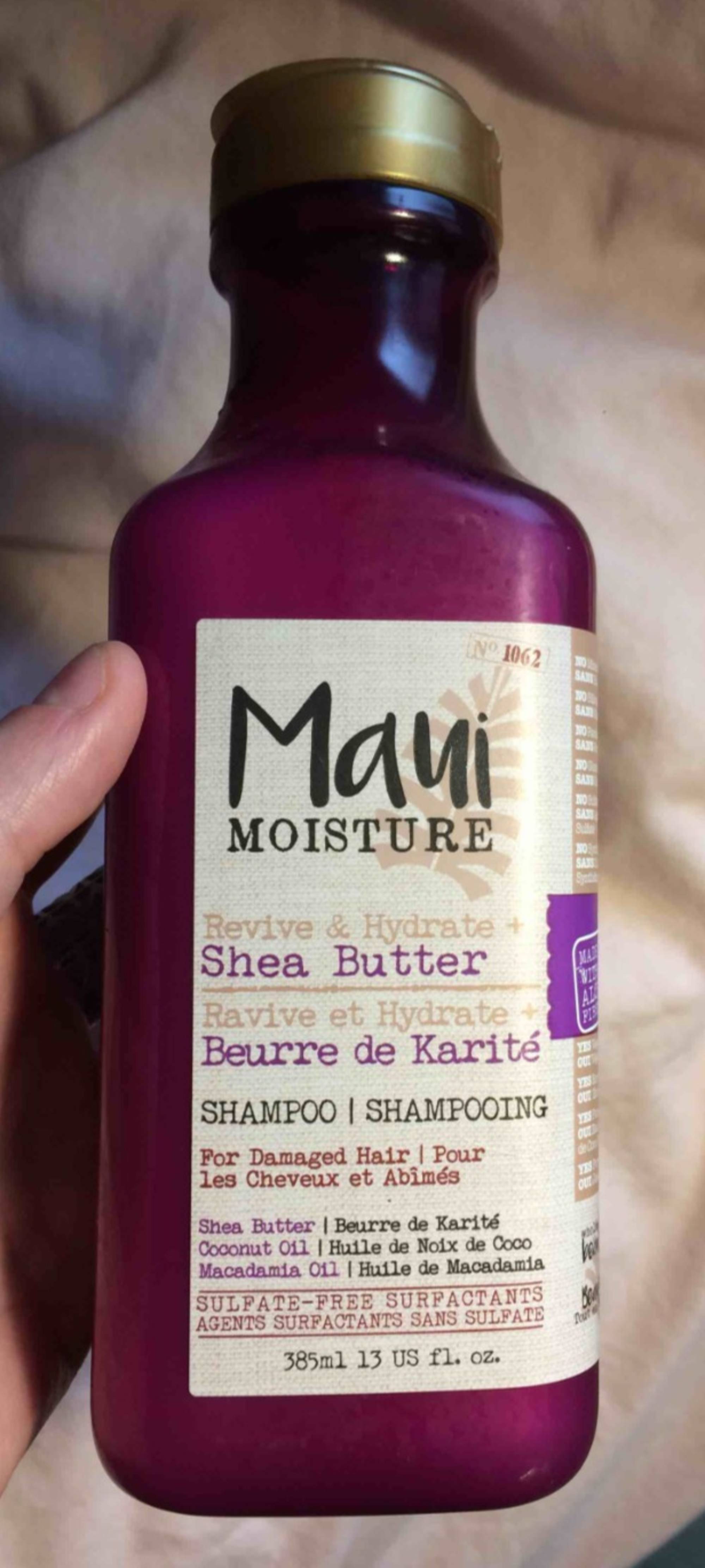 MANI MOISTURE - Revive & hydrate+ shea butter - Shampooing