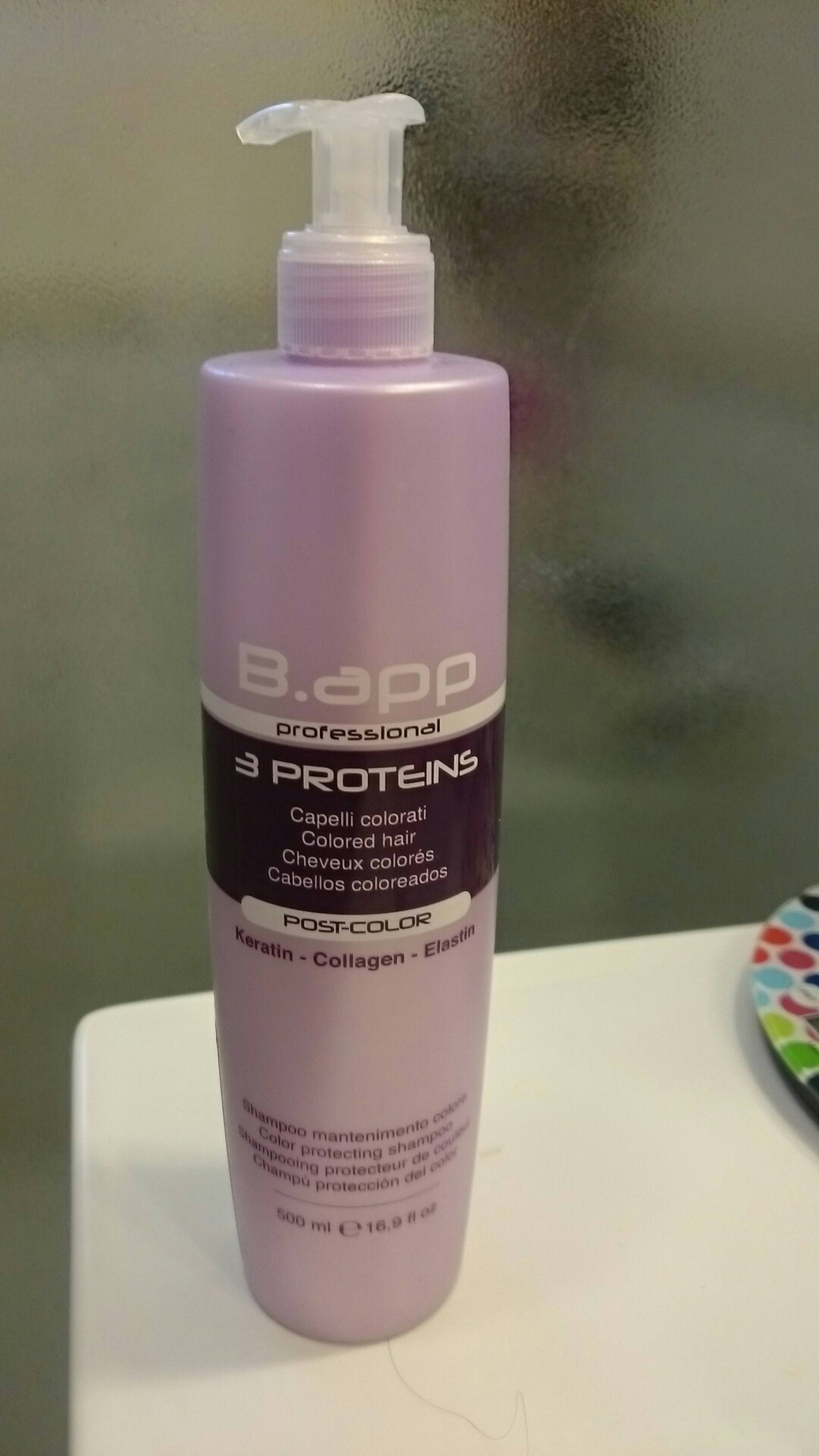 B.APP - Post color - Shampooing protecteur de couleur