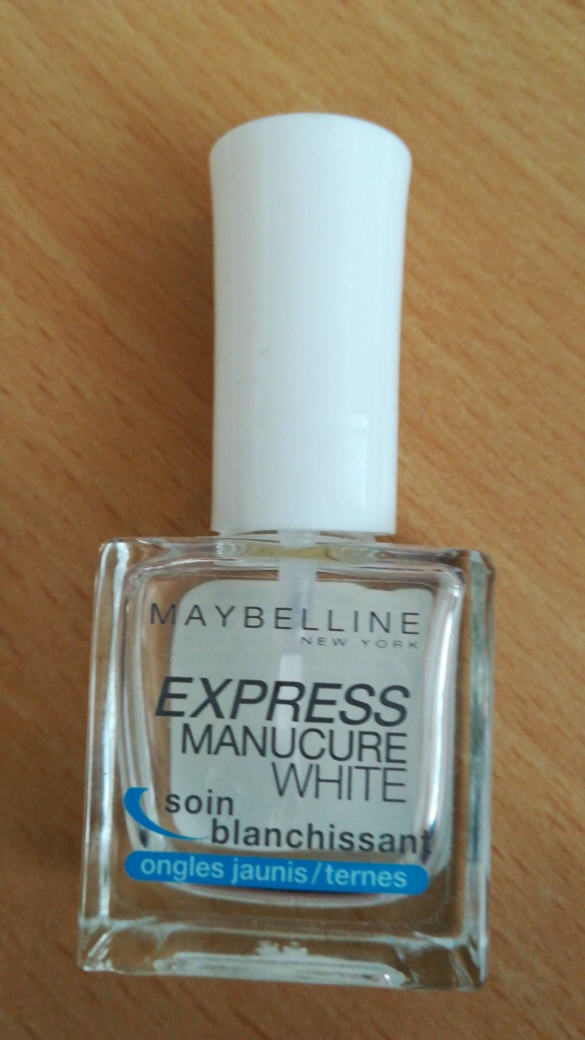 Composition MAYBELLINE Express manucure white - Soin blanchissant - UFC-Que  Choisir