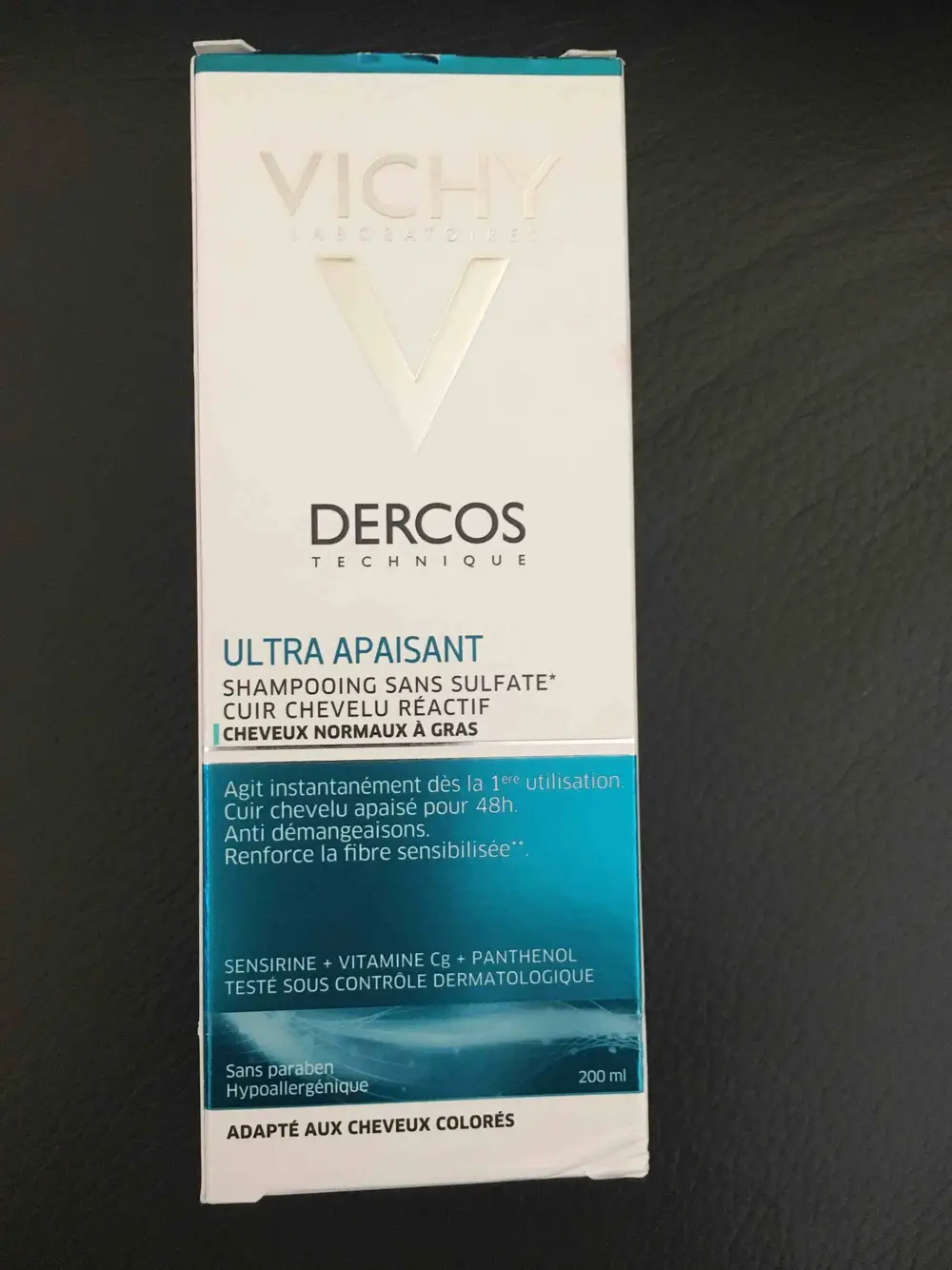 VICHY - Dercos  ultra apaisant - Shampooing sans sulfate