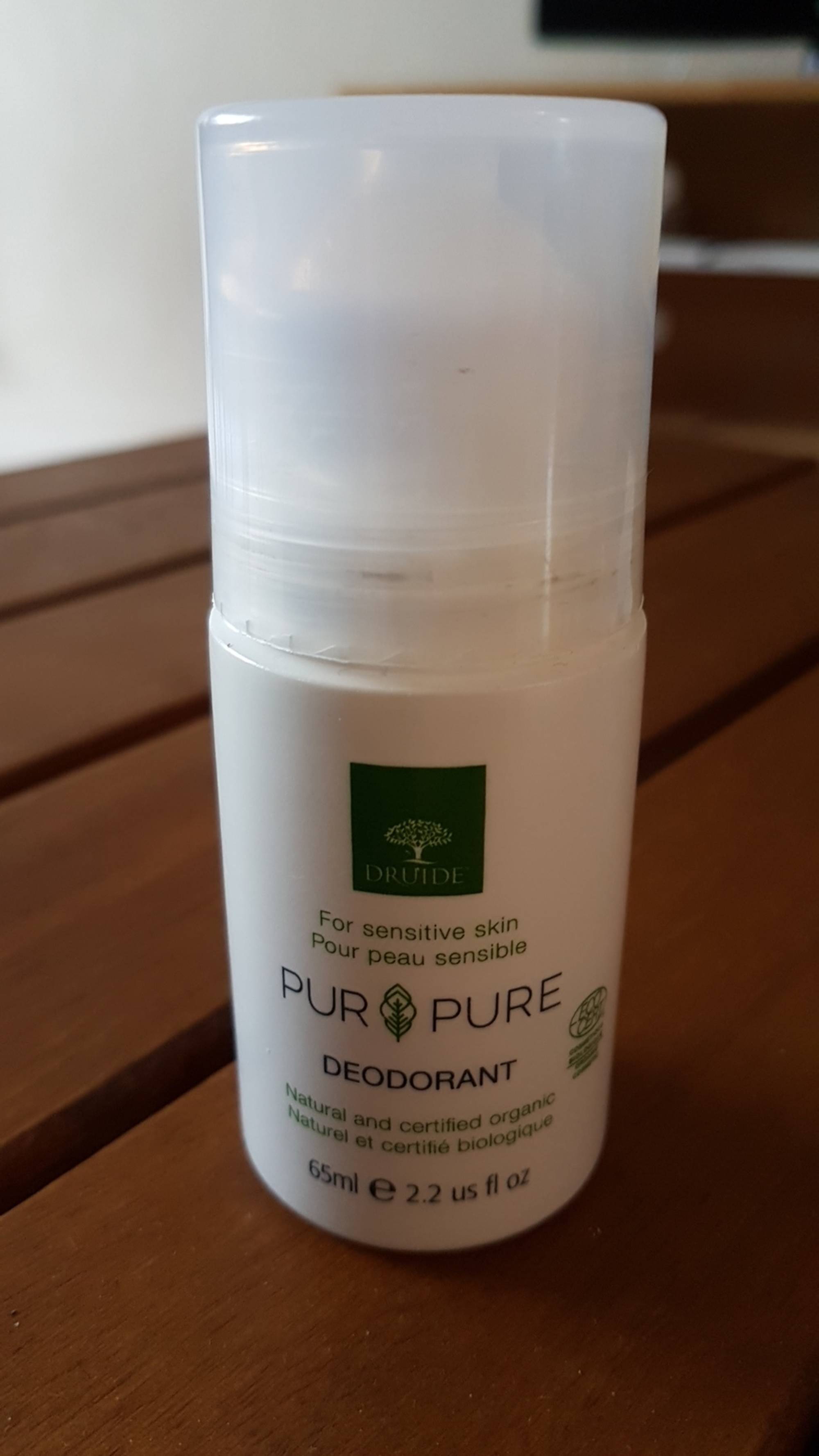 DRUIDE - Pur & Pure - Déodorant