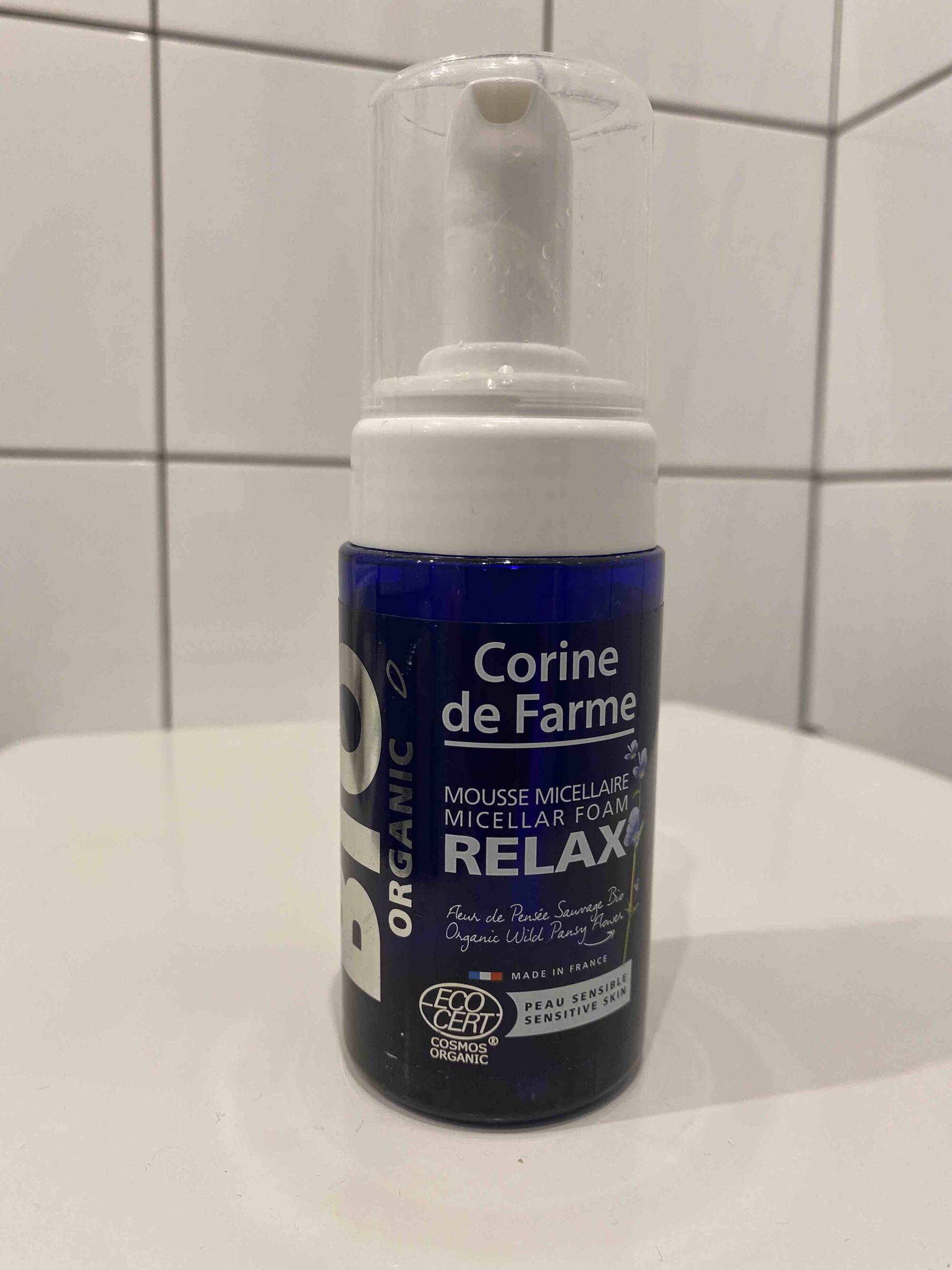 CORINE DE FARME - Mousse micellaire Relax Bio