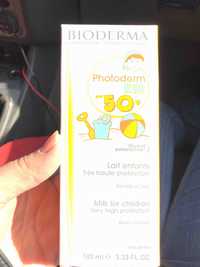 BIODERMA - Photoderm SPF 50+ - Lait enfants très haute protection