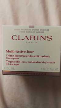 CLARINS PARIS - Multi-active jour - Crème premières rides antioxydante