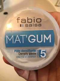 FABIO SALSA - Mat'gum - Pâte densifiante force 5