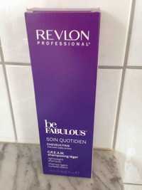 REVLON - Be fabulous - Shampooing soin quotidien cheveux fins