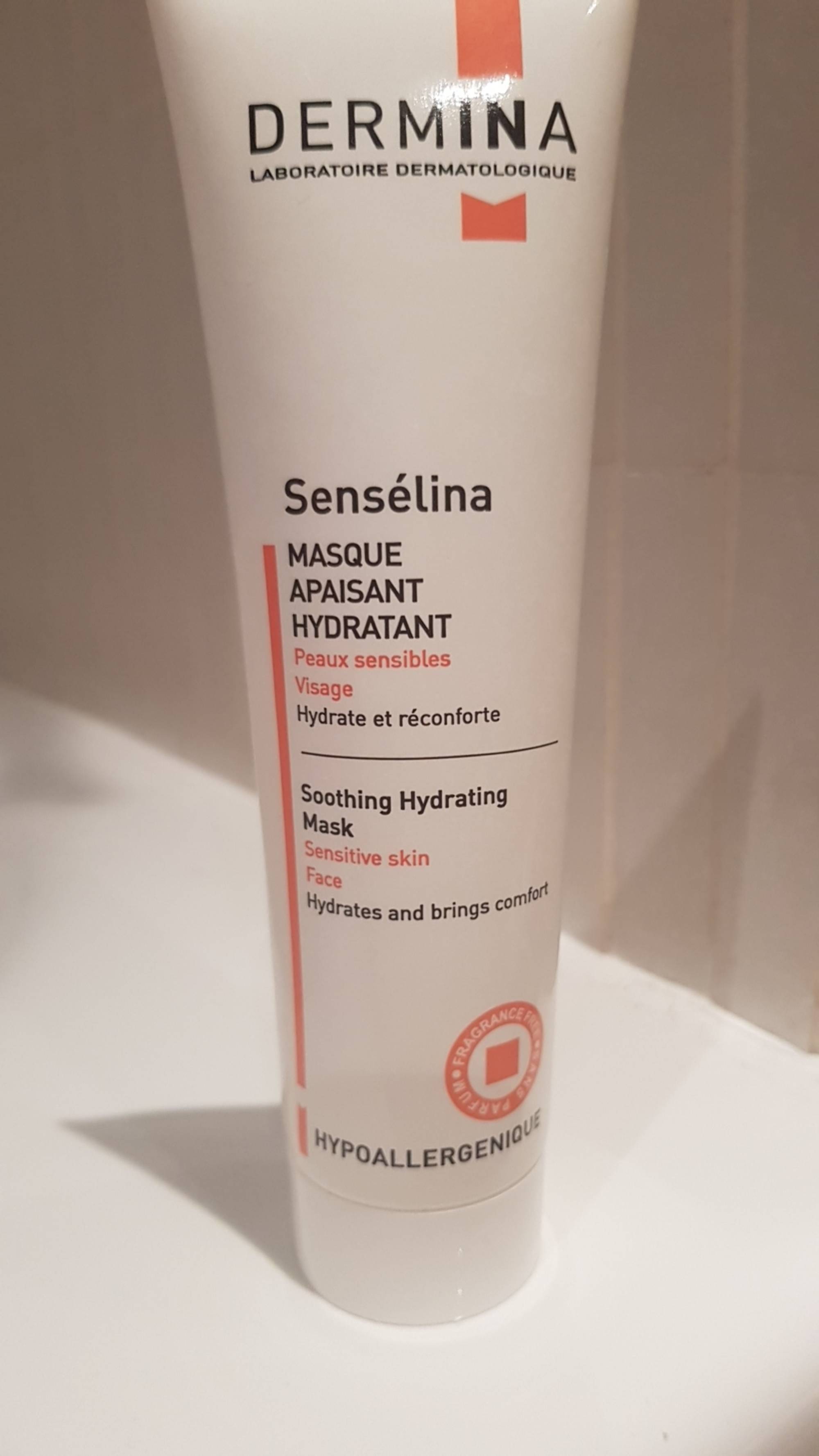DERMINA - Sensélina - Masque apaisant hydratant 