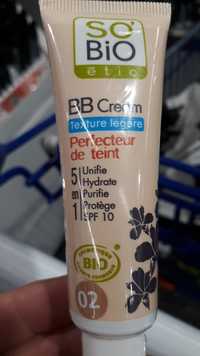 SO'BIO ÉTIC - BB Cream - Perfecteur de teint 5 en 1 SPF 10 02 beige éclat