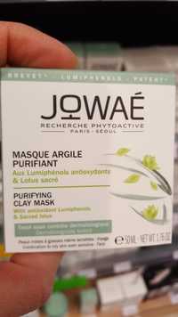 JOWAÉ - Masque  argile purifiant