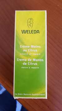 WELEDA - Crème mains au citrus nourrit et répare