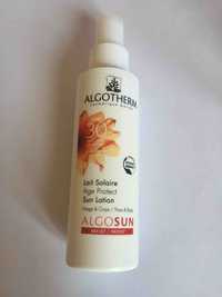 ALGOTHERM - Algosun - Lait solaire Haute protection Spf 30