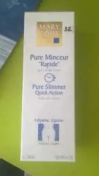 MARY COHR - Pure minceur rapide - Gel crème corps