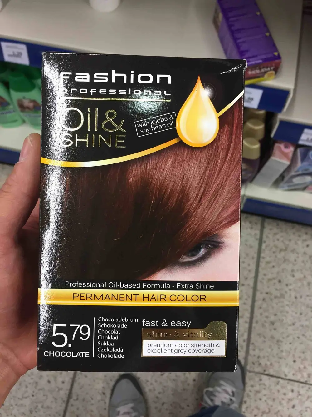 FASHION PROFESSIONAL - Permanente hair color 5.79 chocolate