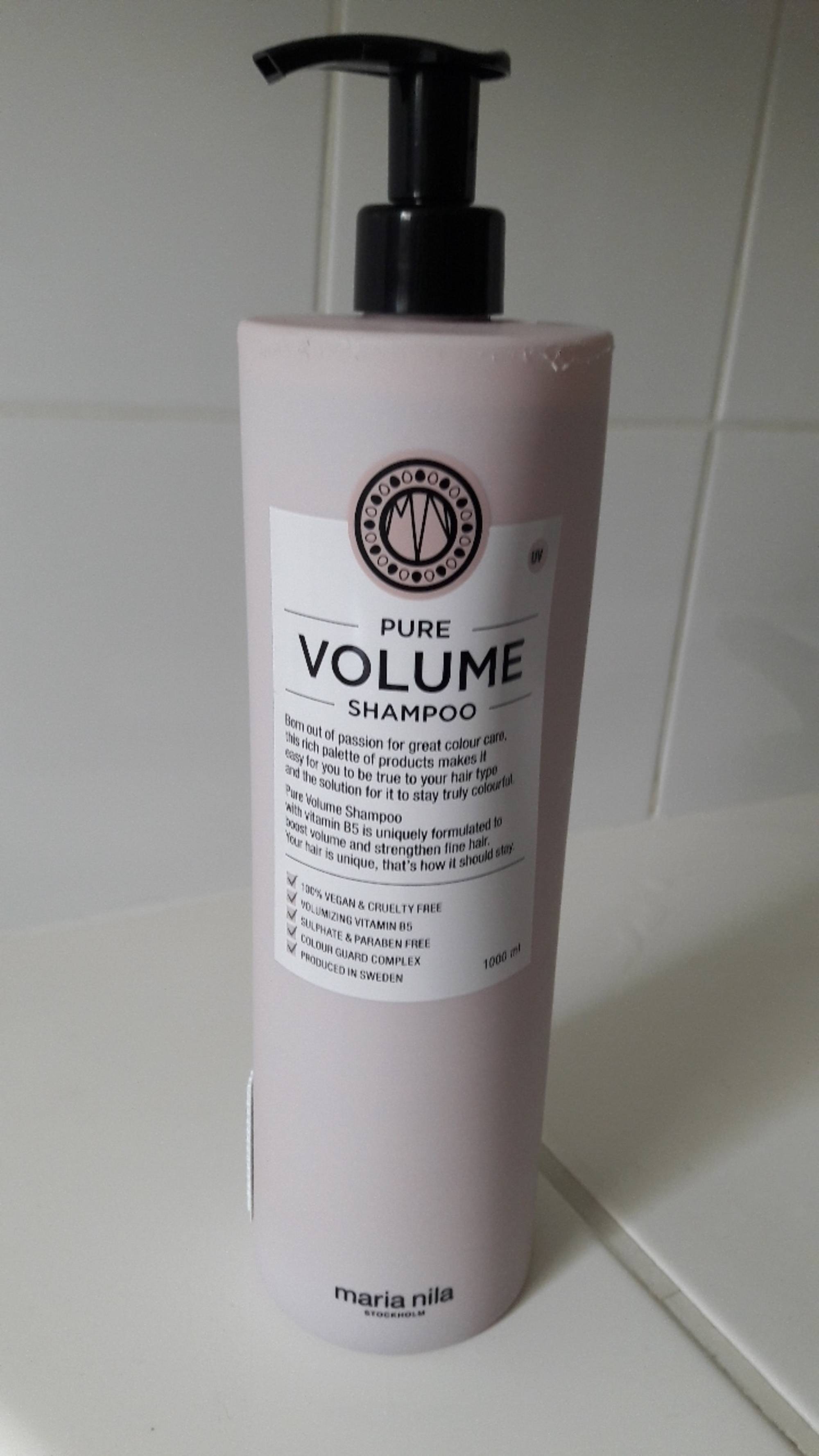 MARIA NILA - Pure volume - Shampoo