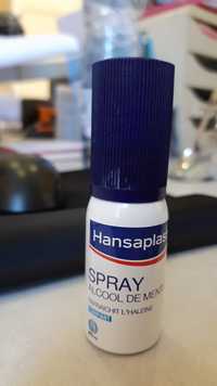 HANSAPLAST - Tonifiant - Spray alcool de menthe
