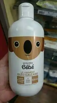 MONOPRIX - Bébé - Le liniment oléo-calcaire