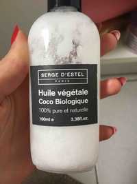 SERGE D'ESTEL - Huile végétale coco biologique