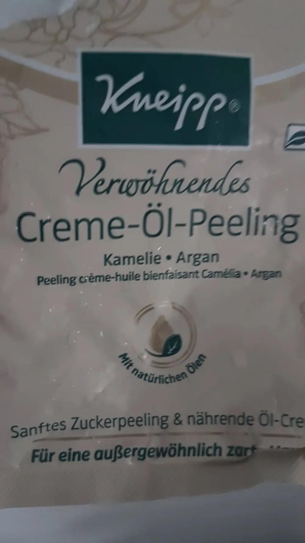 KNEIPP - Creme öl peeling