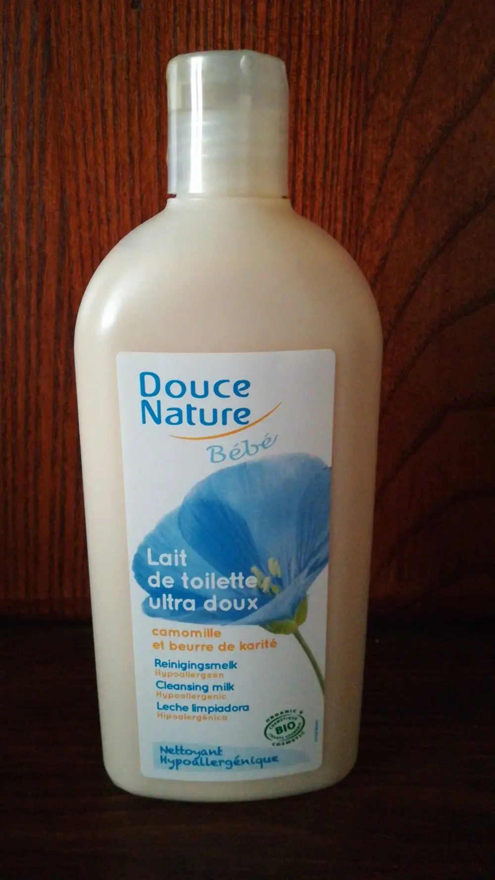 DOUCE NATURE - Lait de toilette bébé ultra doux