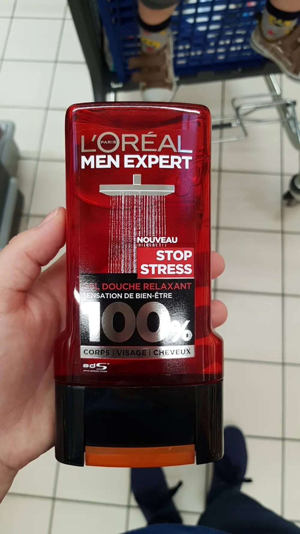L'ORÉAL - Men expert Stop stress - Gel douche relaxant