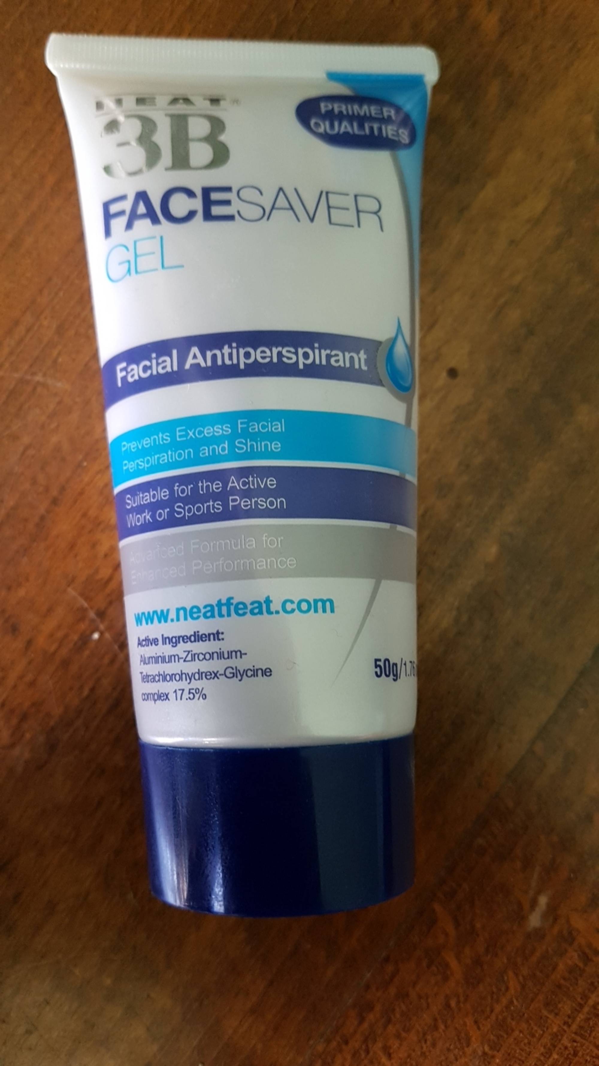 NEAT - 3B Face Saver Gel - Facial antiperspirant