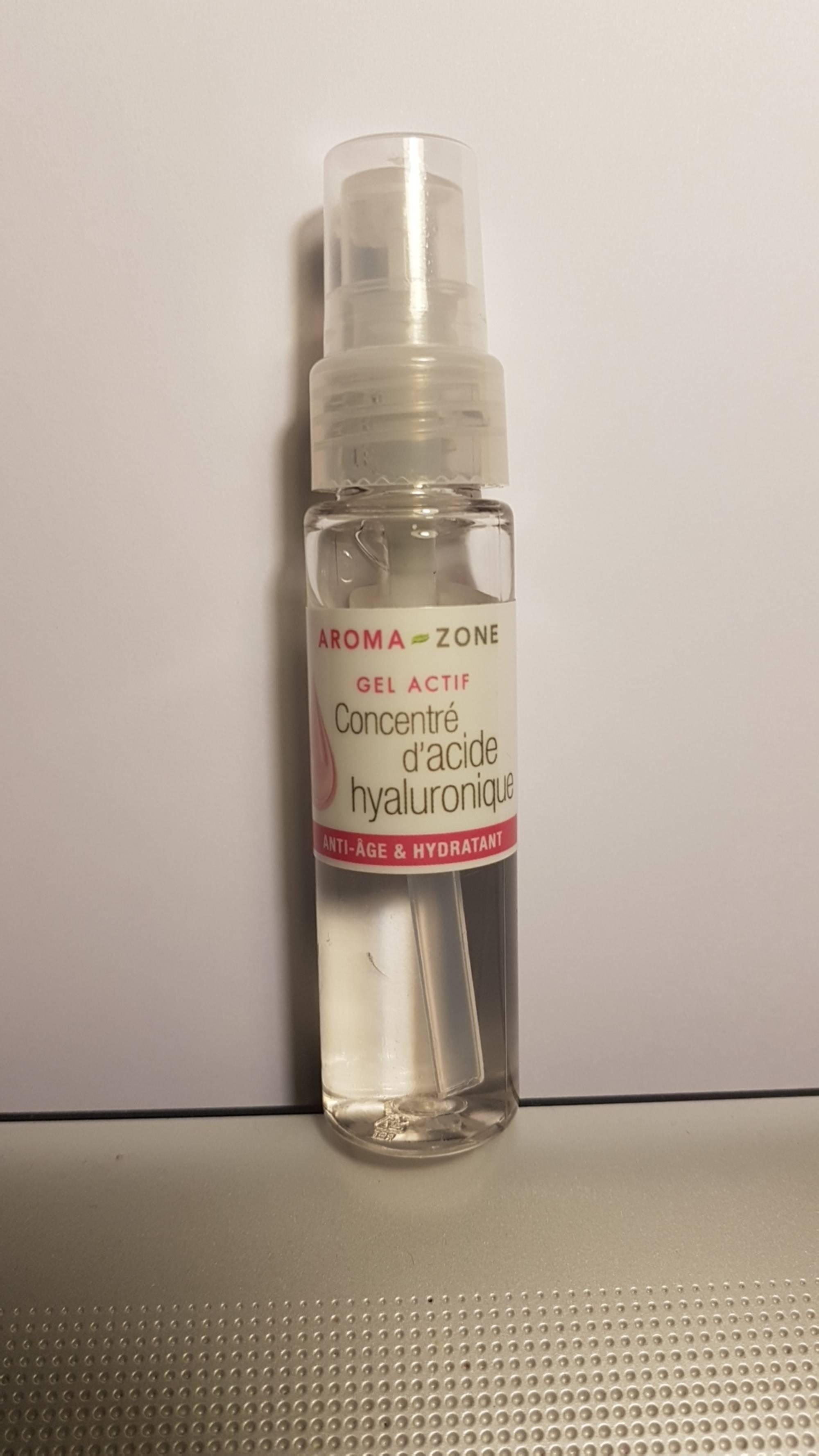 AROMA-ZONE - Gel actif -  Concentré d'acide hyaluronique