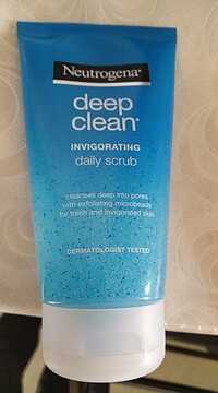 NEUTROGENA - Deep clean - Invigorating daily scrub