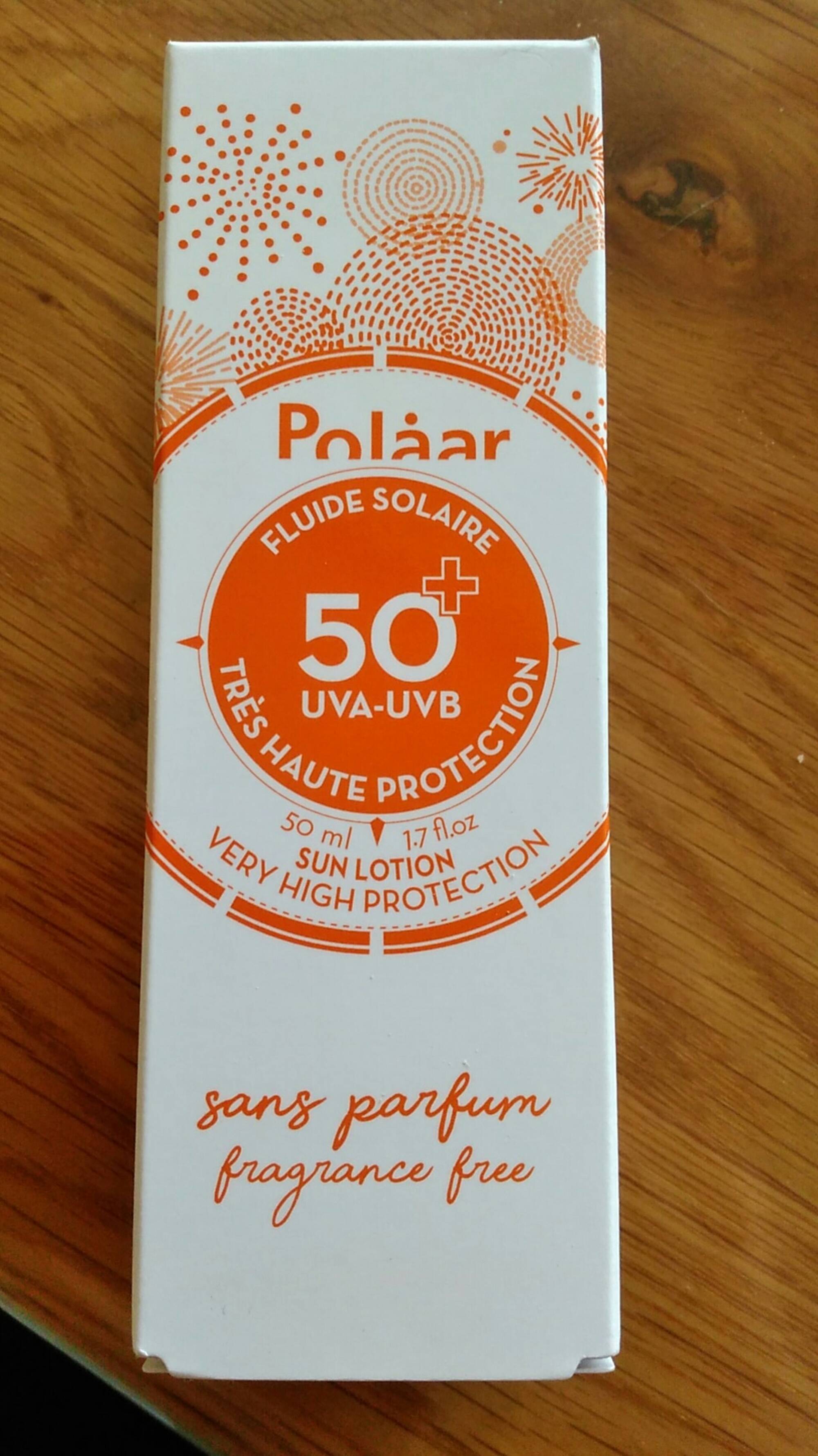 POLAAR - Fluide solaire SPF 50+ très haute protection