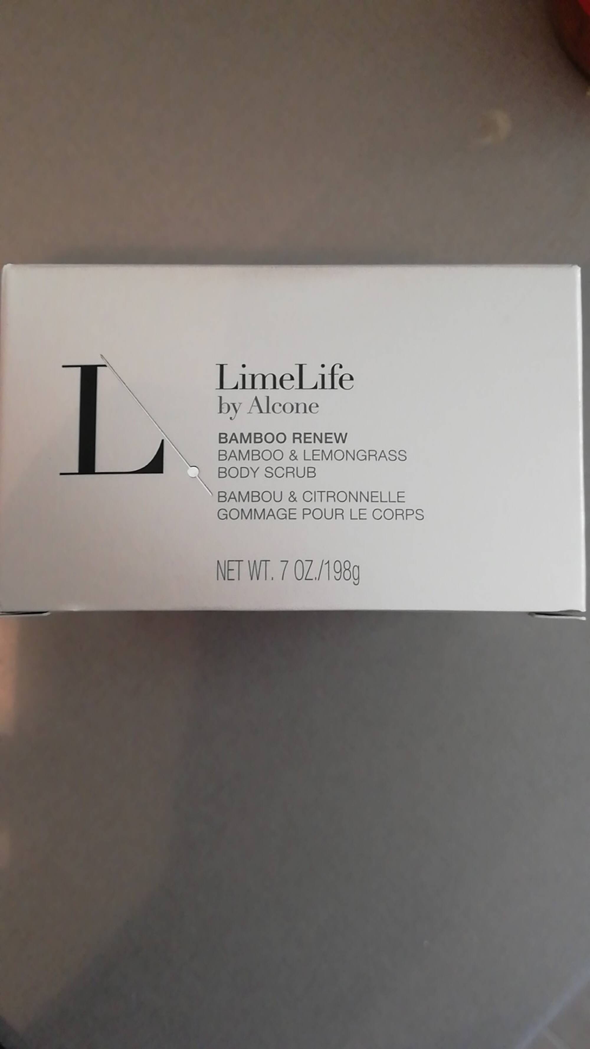 LIMELIFE BY ALCONE - Bambou & citronelle - Gommage pour le corps