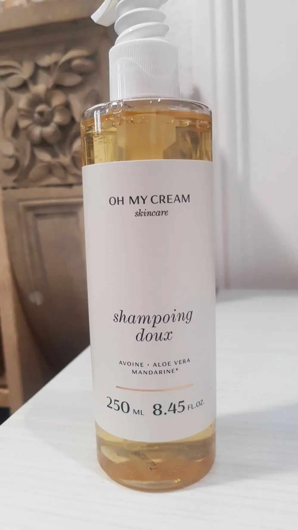 OH MY CREAM SKINCARE - Shampoing doux - Avoine, Aloe Vera & Mandarine