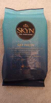 SKYN - Get fresh - Lingettes intimes nettoyantes et rafraîchissantes